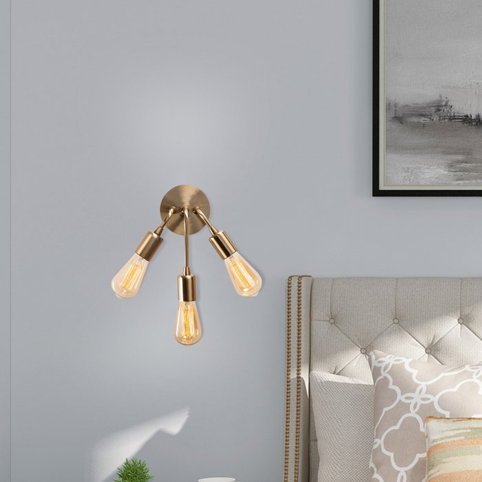 Opviq Lámpara de Pared N-1338 Vintage Metal Diseño Moderno Novedoso para Salón